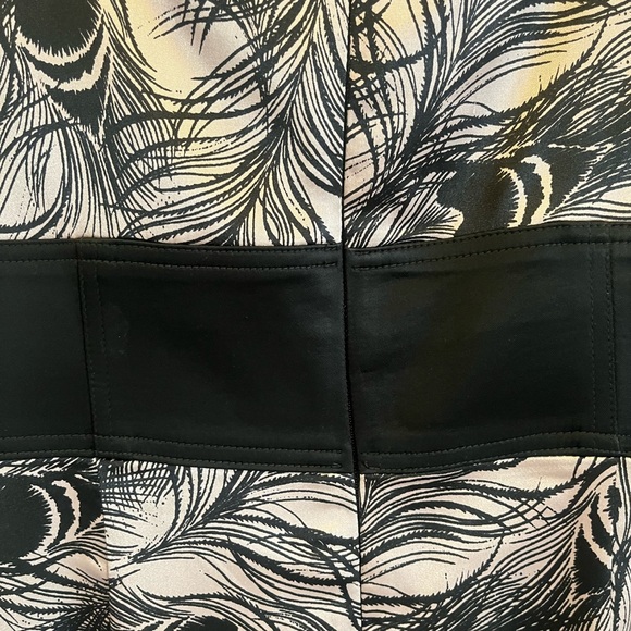 Maggy London Black and Cream Cocktail Dress NWOT - Picture 8 of 11